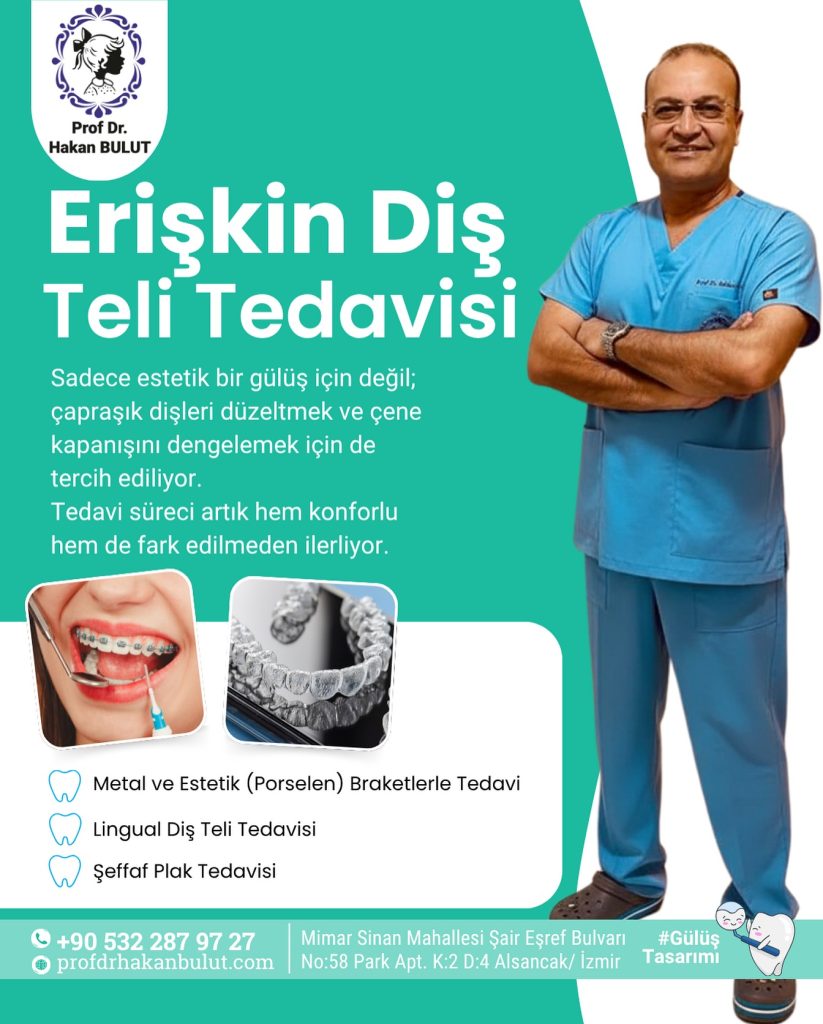 Erişkin Yaşta Ortodonti Tedavisine Başlamak için geç değil