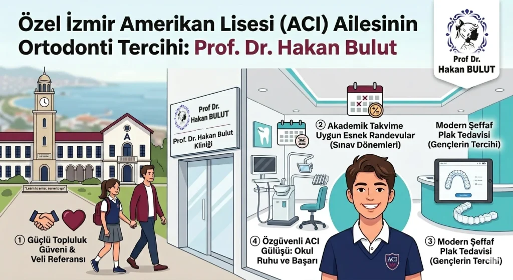 izmir Amerikan Lisesi ogrencileri ortodonti tedavisi uzman ortodontist prof dr hakan bulut